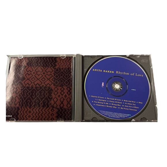 Anita Baker - Rhythm of Love (1994, CD) VERY GOOD - Picture 3 of 4